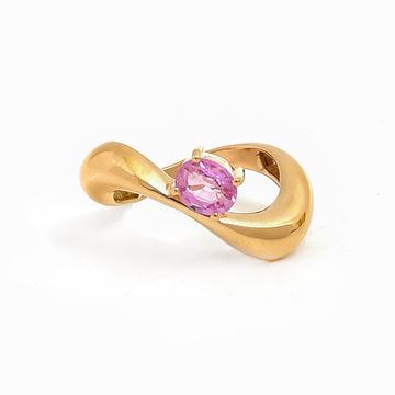 JPRG-5040/12161 Pink Sapphire Ring | 18K
