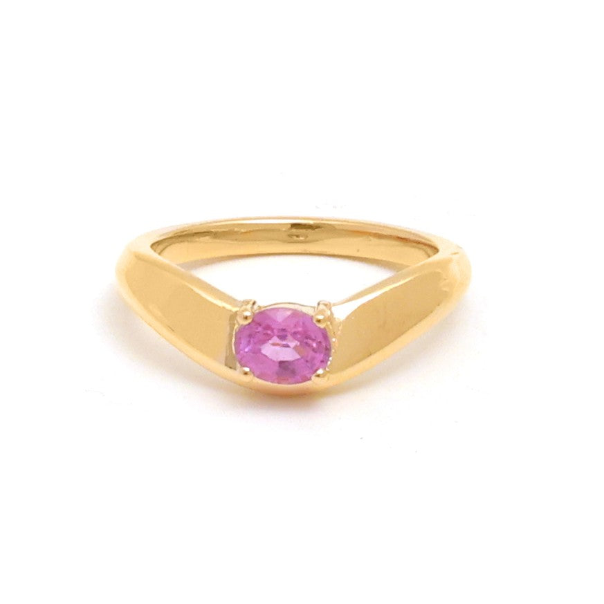 JPRG-5041/12162 Pink Sapphire Ring | 18K