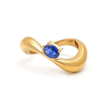 JPRG-5047/12168 Blue Sapphire Ring | 18K
