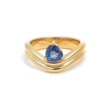 JPRG-5050/12171 Blue Sapphire Ring | 18K