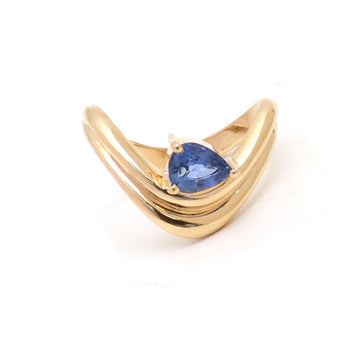 JPRG-5052/12173 Blue Sapphire Ring | 18K
