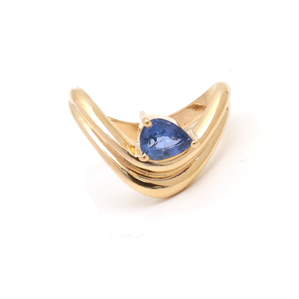 JPRG-5052/12173 Blue Sapphire Ring | 18K