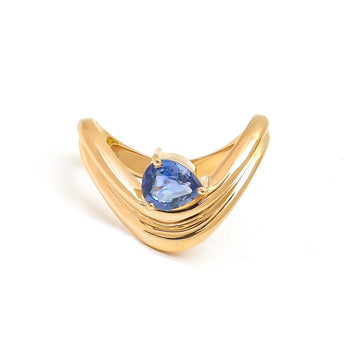 JPRG-5054/12175 Blue Sapphire Ring | 18K