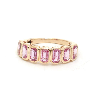 JPRG-5062/12201 Pink Sapphire Ring | 14K