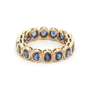 JPRG-5066/12205 Blue Sapphire Ring | 14K
