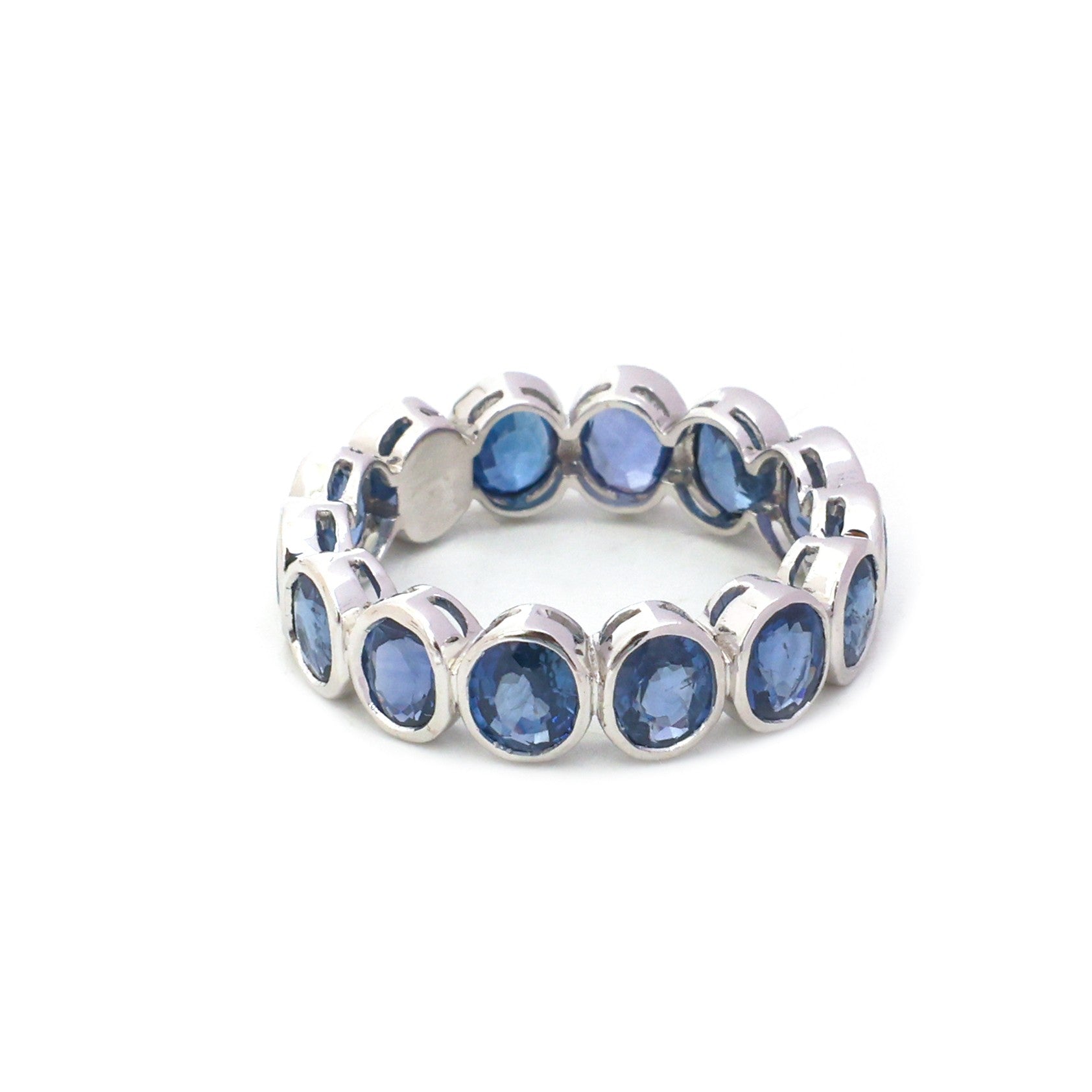 JPRG-5067/12206 Blue Sapphire Ring | 18K