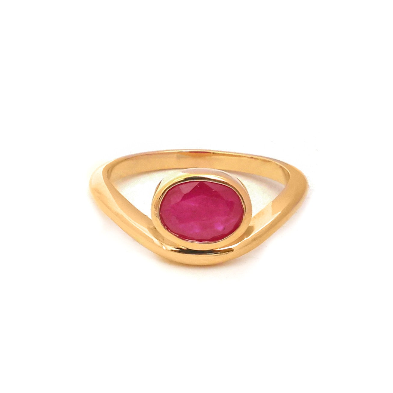 JPRG-5068/12207 Ruby Ring | 18K