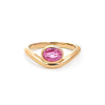 JPRG-5069/12208 Pink Sapphire Ring | 18K