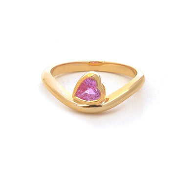 JPRG-5071/12210 Pink Sapphire Ring | 18K