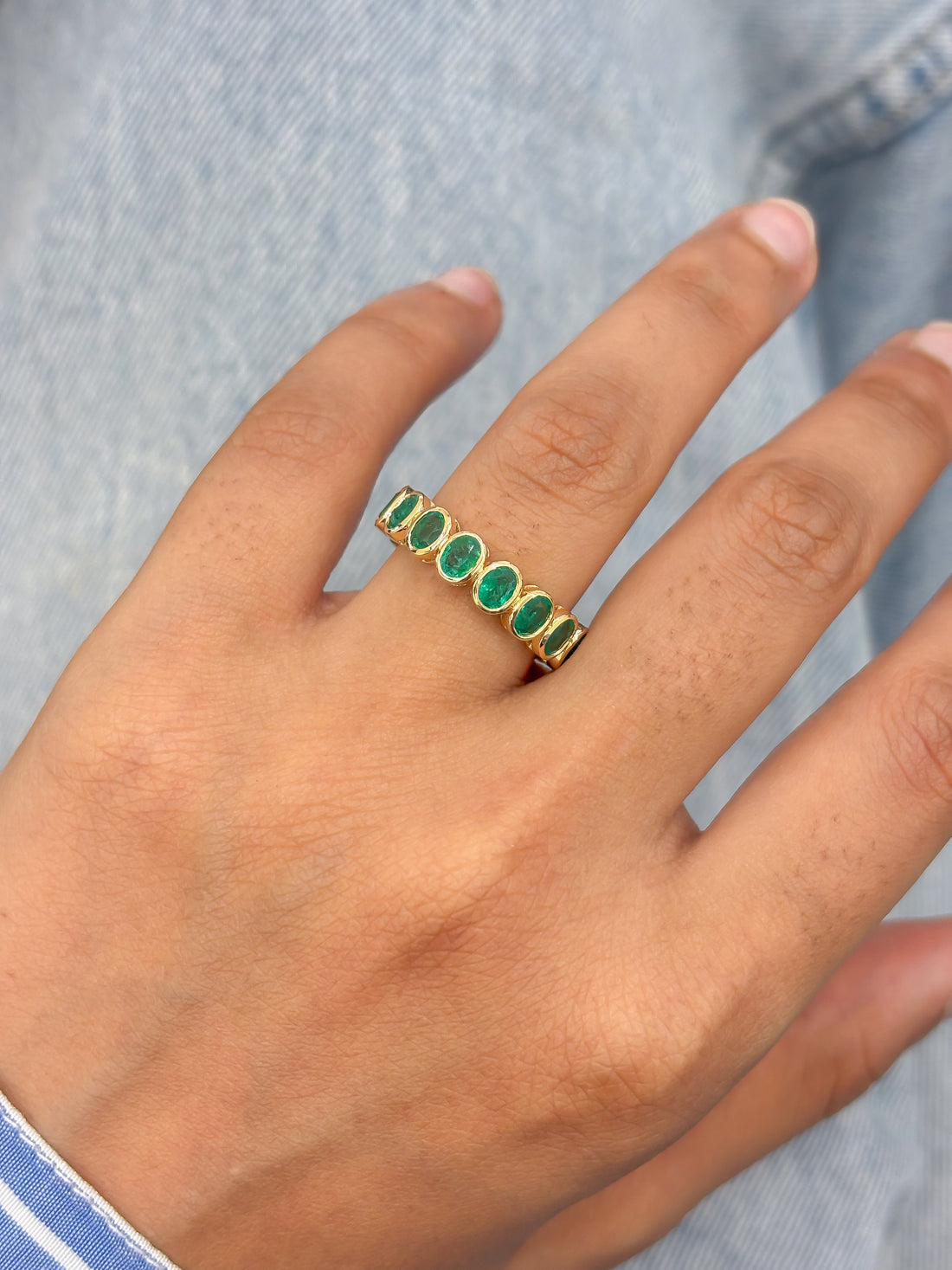 JPRG-5073/12212 Emerald Ring | 14K