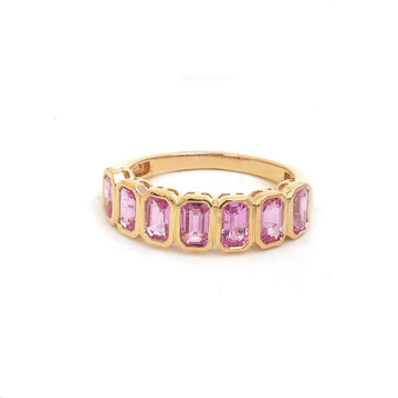 JPRG-5074/12213 Pink Sapphire Ring | 14K