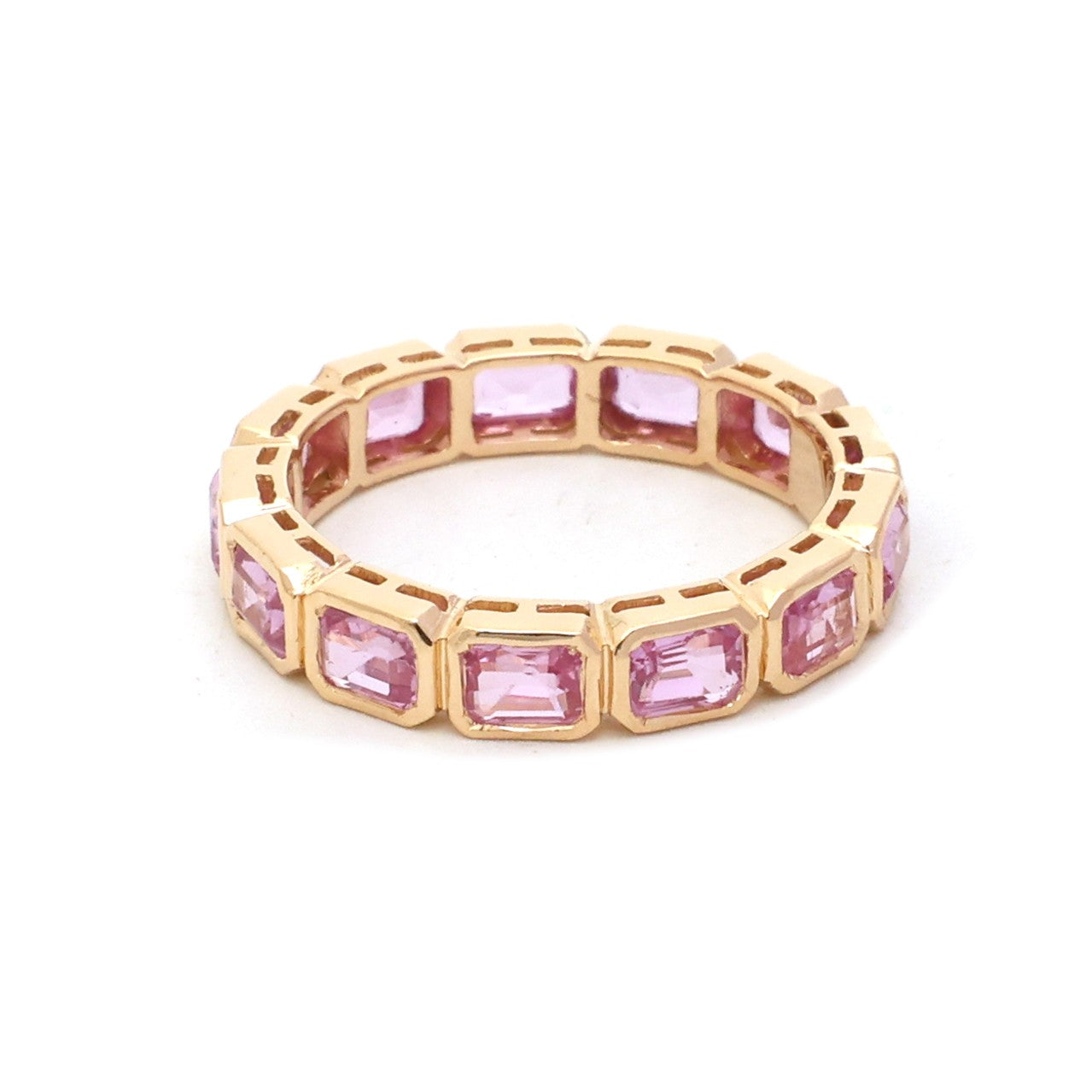 JPRG-5076/12215 Pink Sapphire Ring | 14K