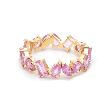 JPRG-5077/12216 Pink Sapphire Ring | 14K