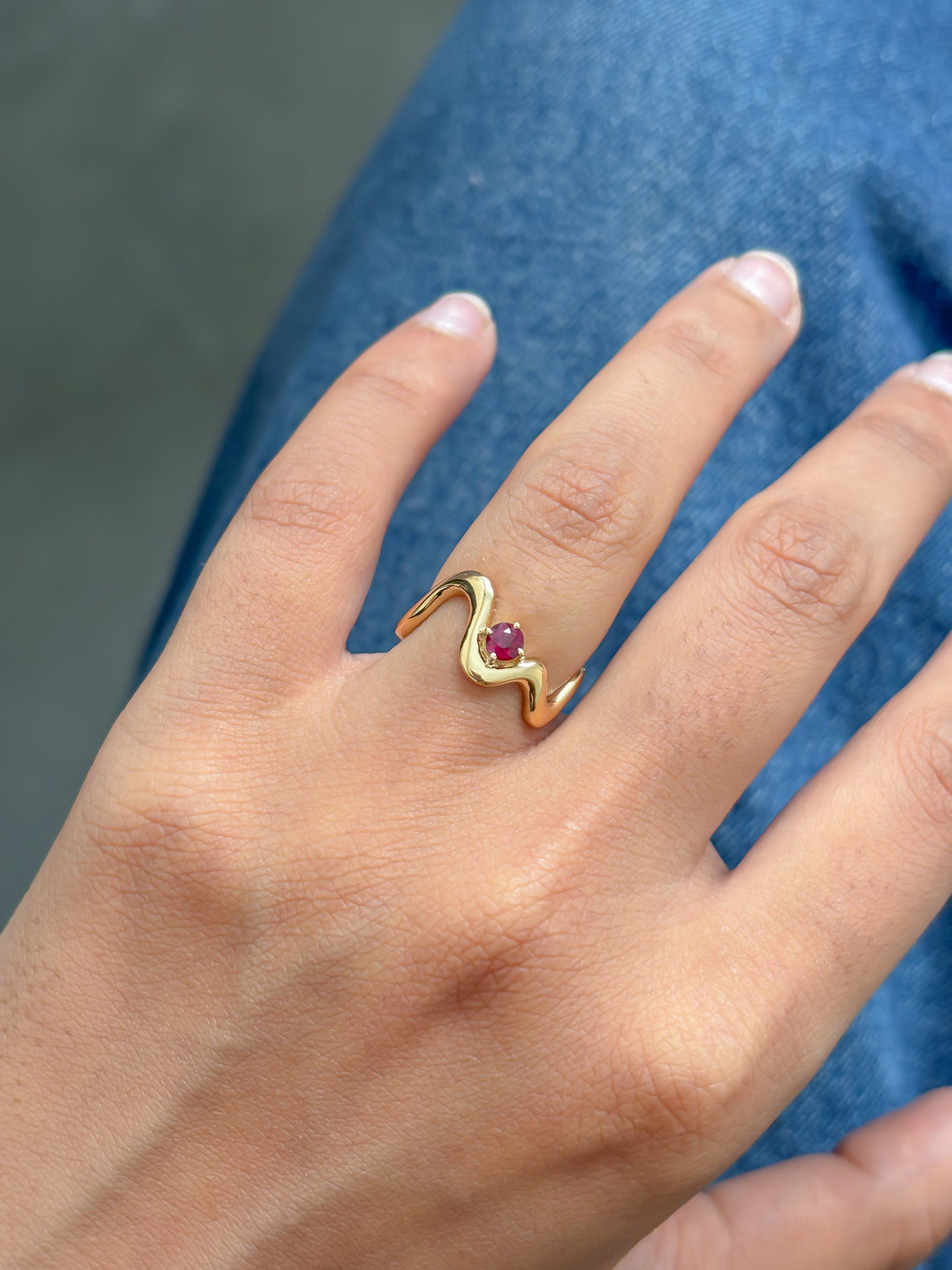 JPRG-5084/12242 Ruby Ring | 18K