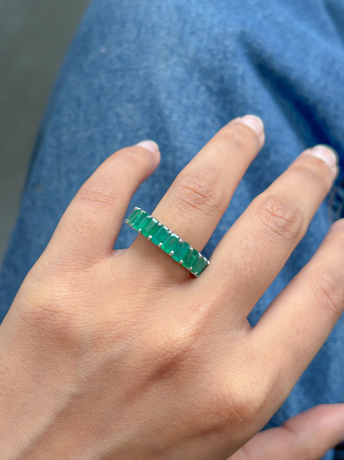 JPRG-5091/12249 Emerald Ring | 18K