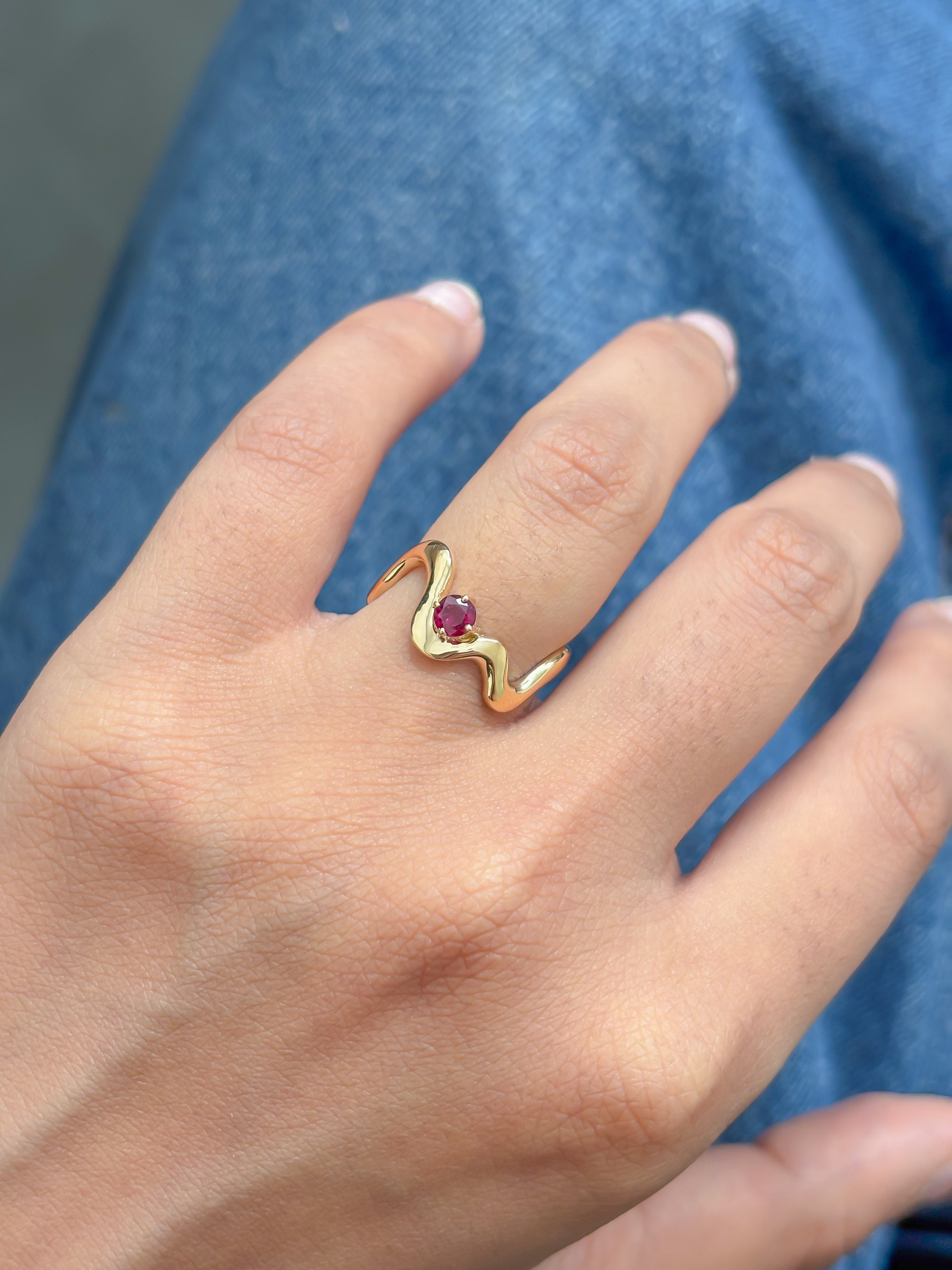 JPRG-5102/12260 Ruby Ring | 18K