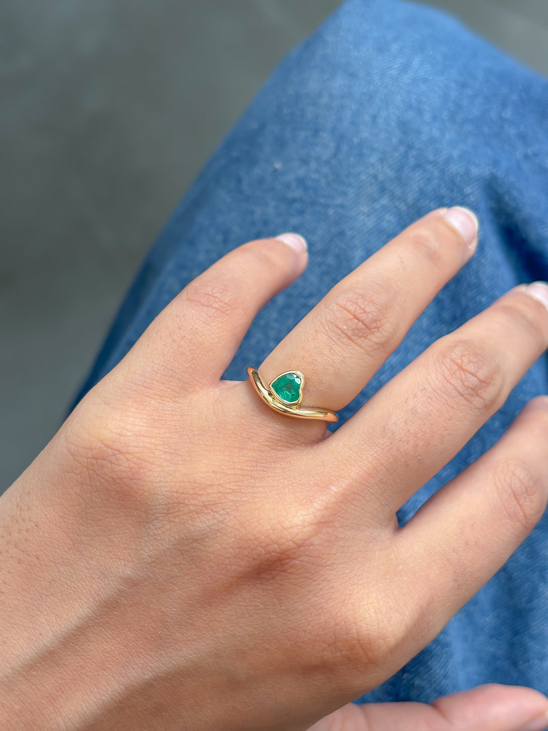 JPRG-5103/12261 Emerald Ring | 18K