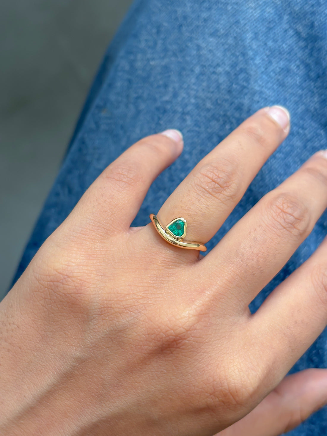 JPRG-5104/12262 Emerald Ring | 18K