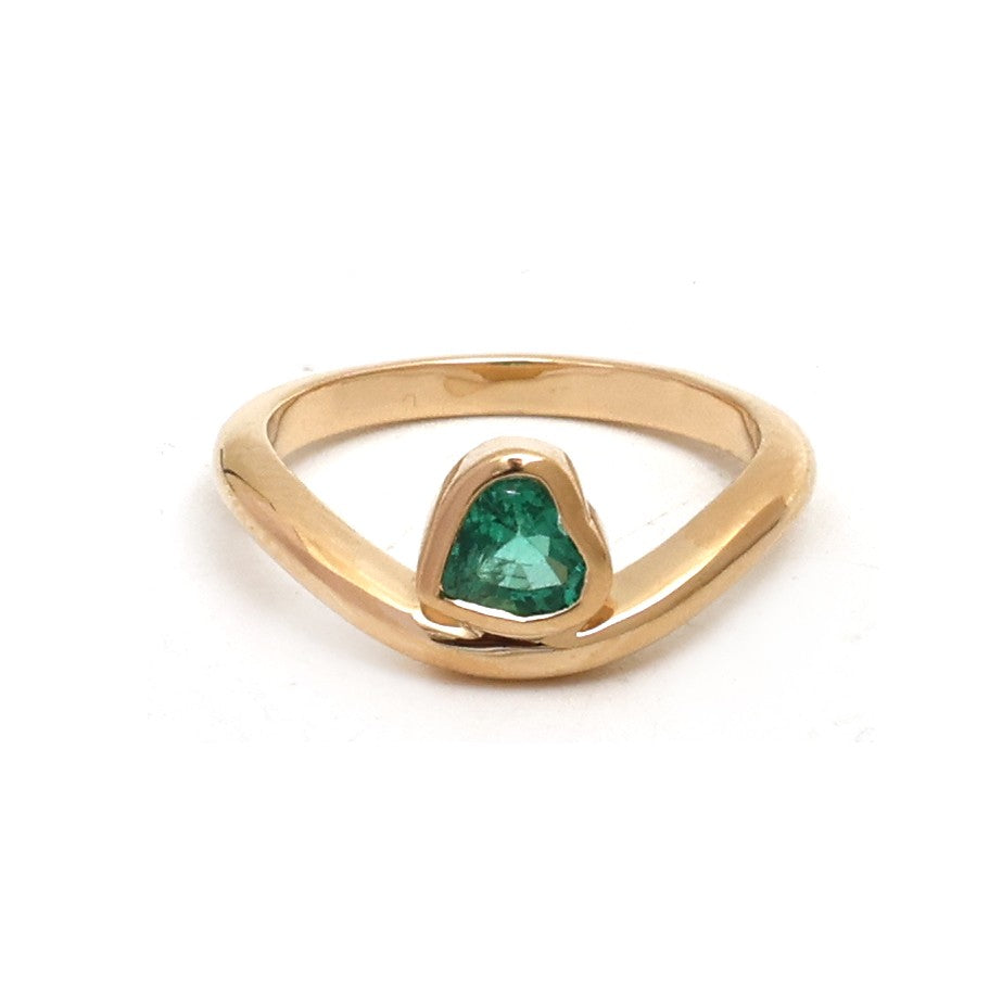 JPRG-5104/12262 Emerald Ring | 18K