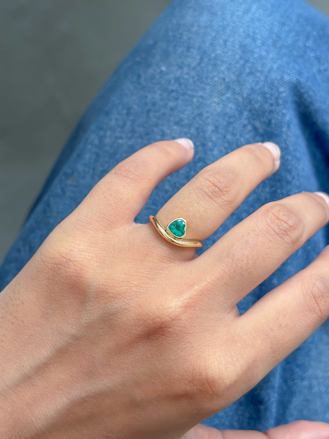 JPRG-5105/12263 Emerald Ring | 18K