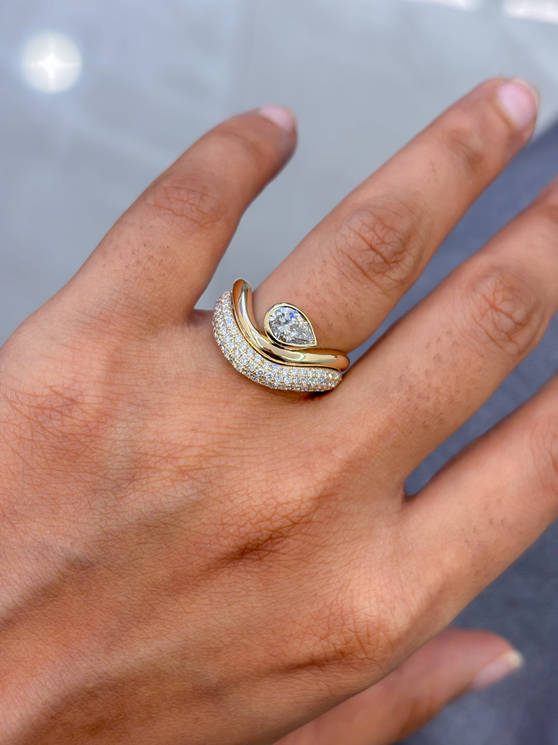 JPRG-5111/12279 Lab Grown Diamond Ring | 14K