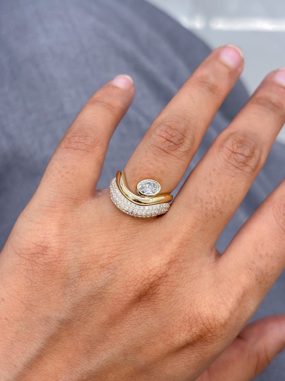 JPRG-5113/12281 Lab Grown Diamond Ring | 14K