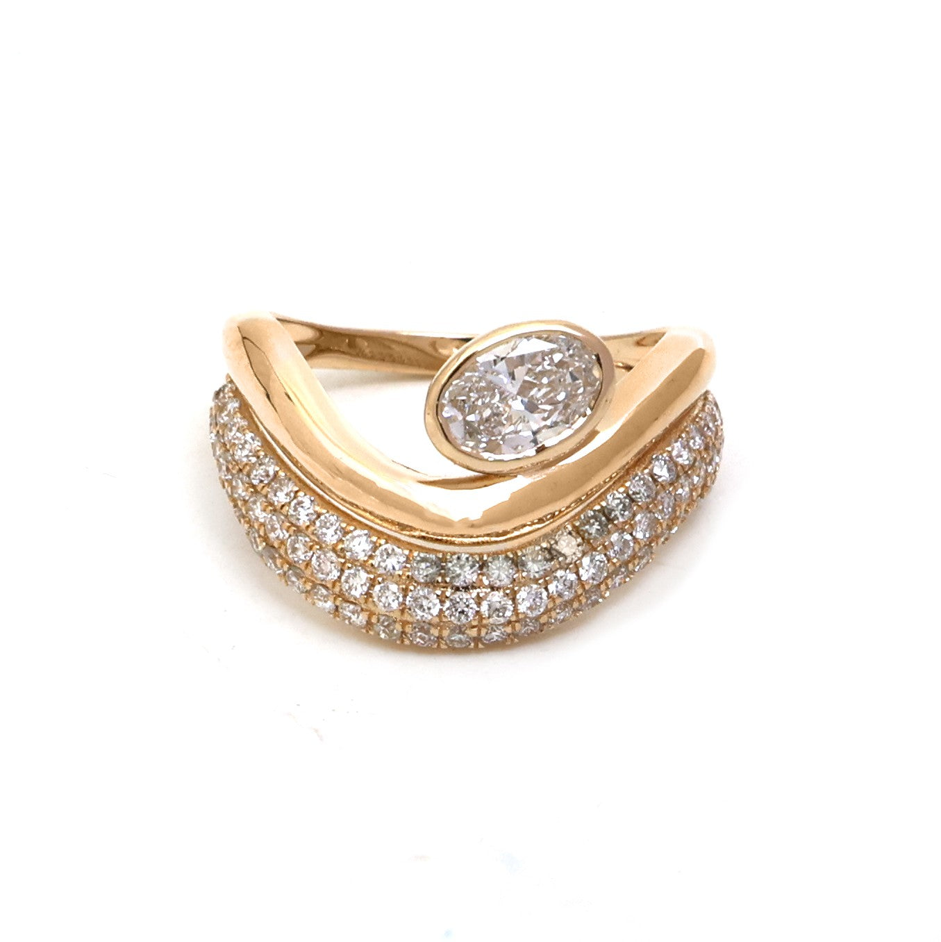 JPRG-5113/12281 Lab Grown Diamond Ring | 14K