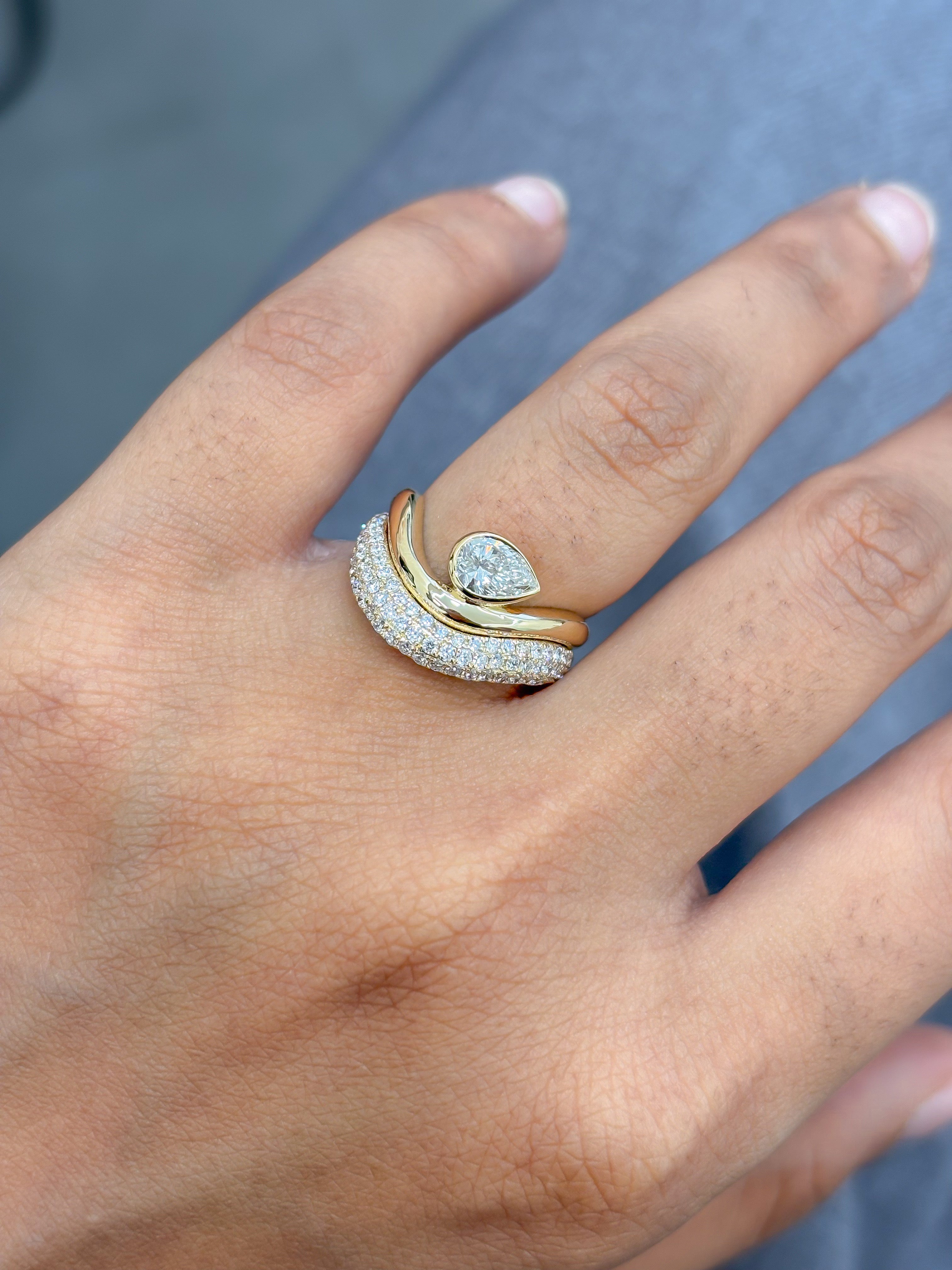 JPRG-5119/12287 Lab Grown Diamond Ring | 14K