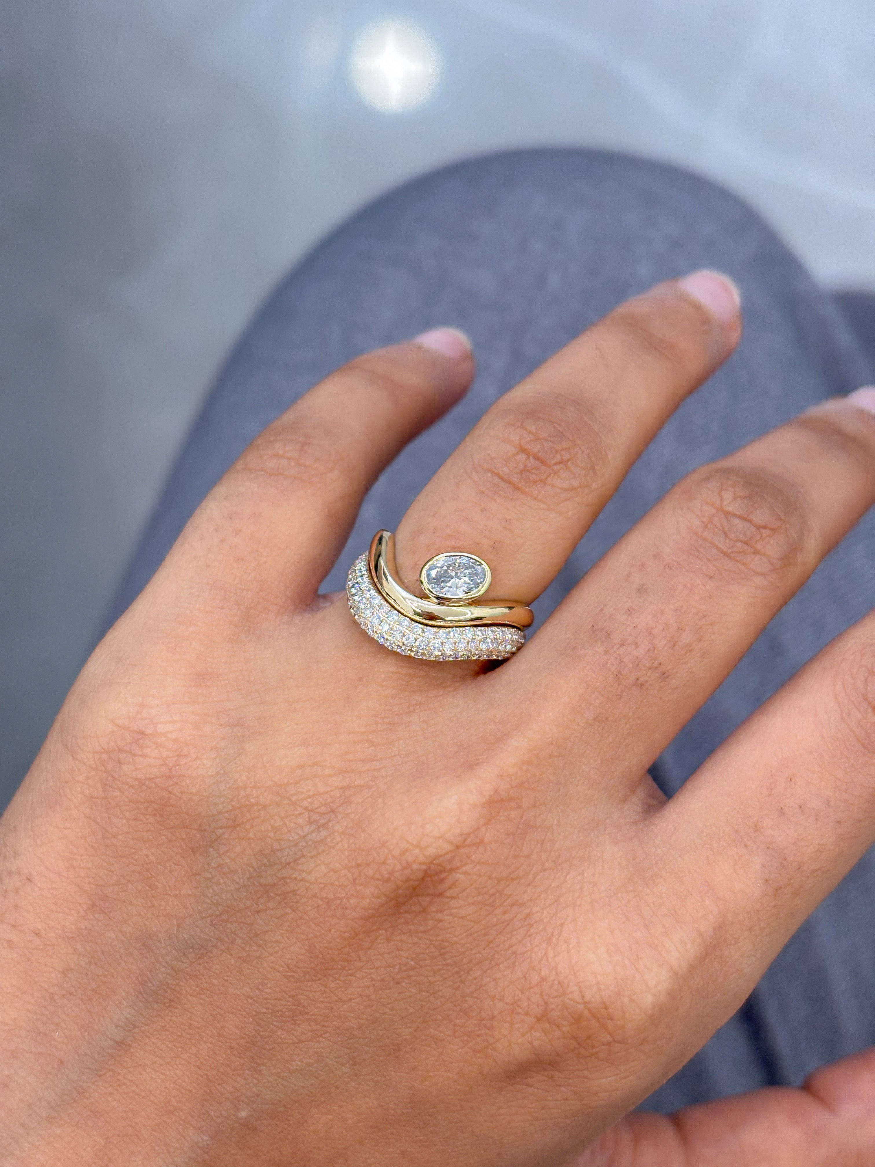 JPRG-5120/12288 Lab Grown Diamond Ring | 14K
