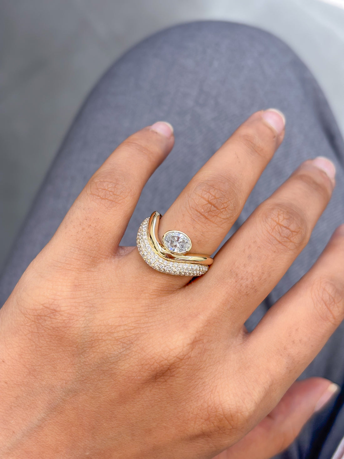 JPRG-5122/12290 Lab Grown Diamond Ring | 14K