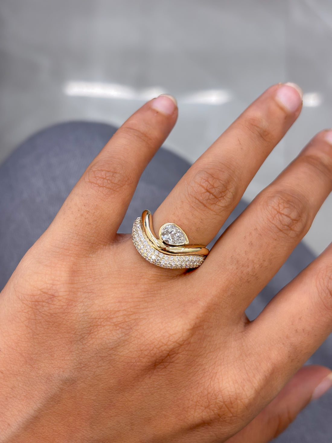 JPRG-5123/12291 Lab Grown Diamond Ring | 14K