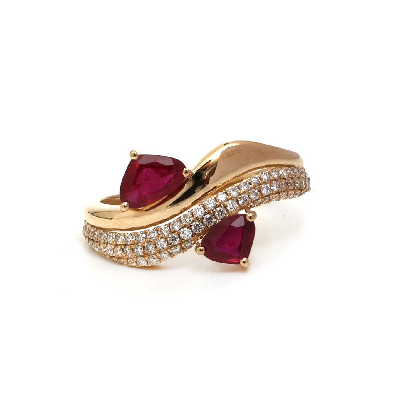 JPRG-5127/12295 Emerald Diamond Ring | 18K