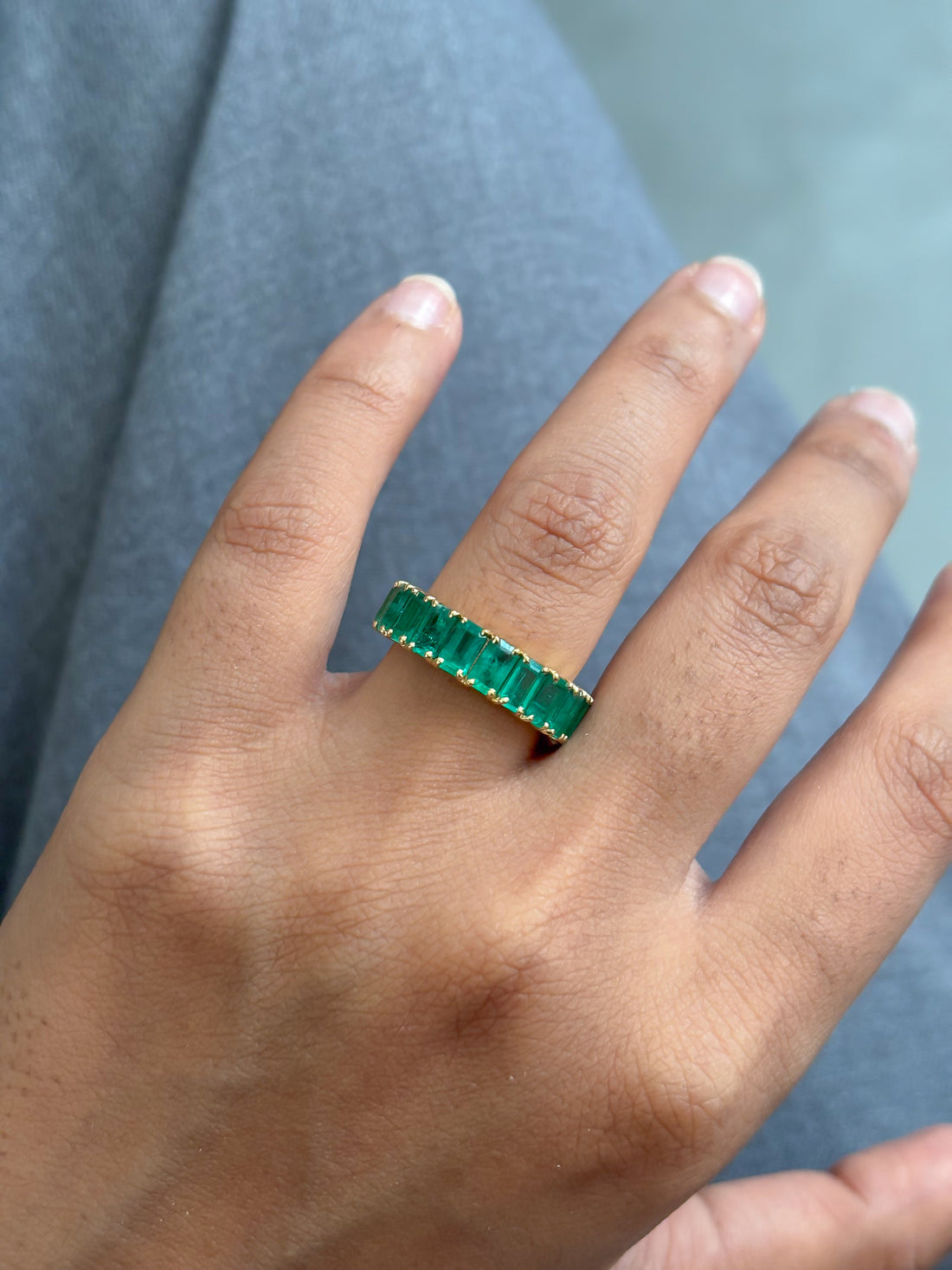 JPRG-5138/12306 Emerald Ring | 18K