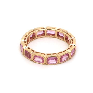 JPRG-5142/12310 Pink Sapphire Ring | 14K