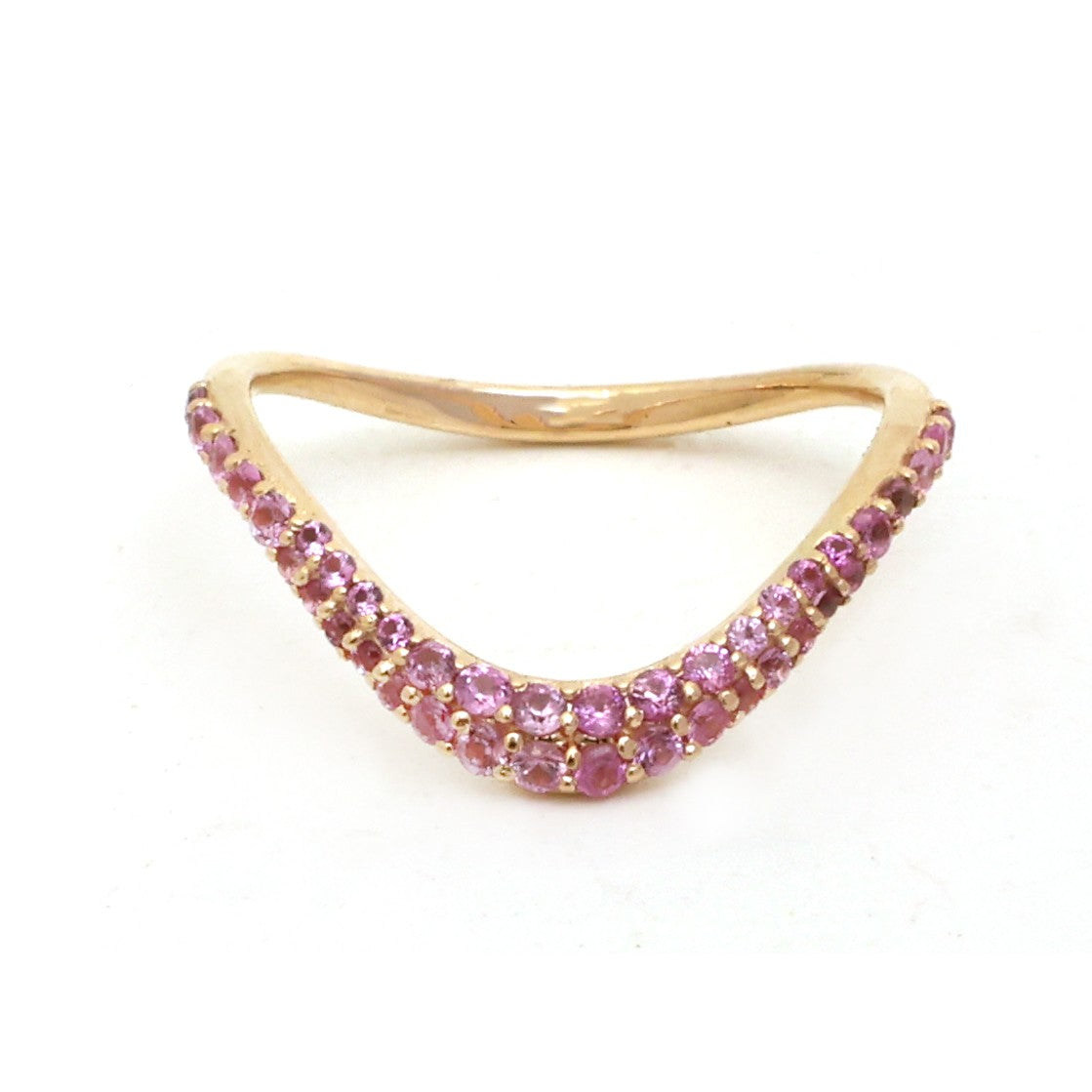 JPRG-5145/12313 Pink Sapphire Ring | 14K
