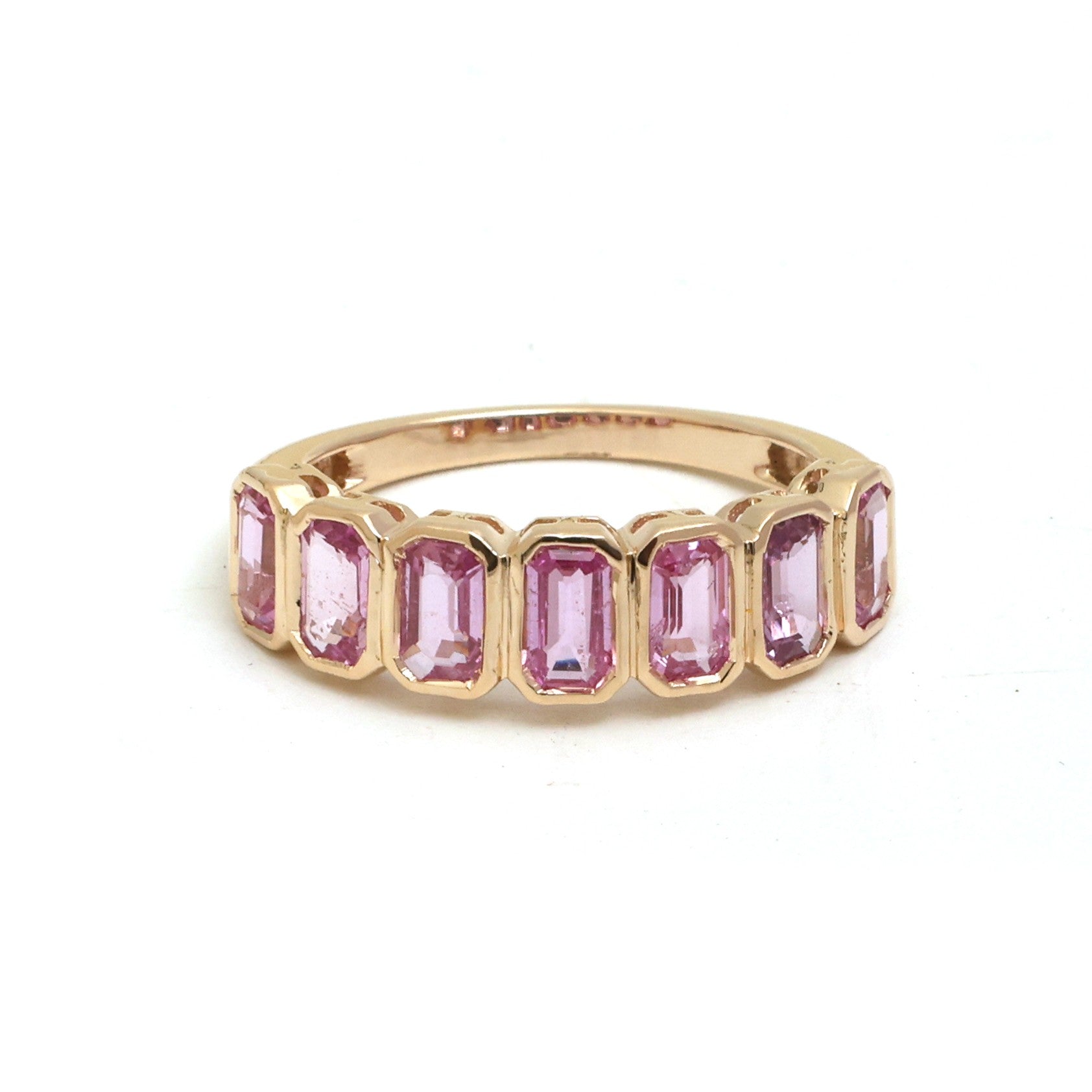 JPRG-5153/12339 Pink Sapphire Ring | 14K