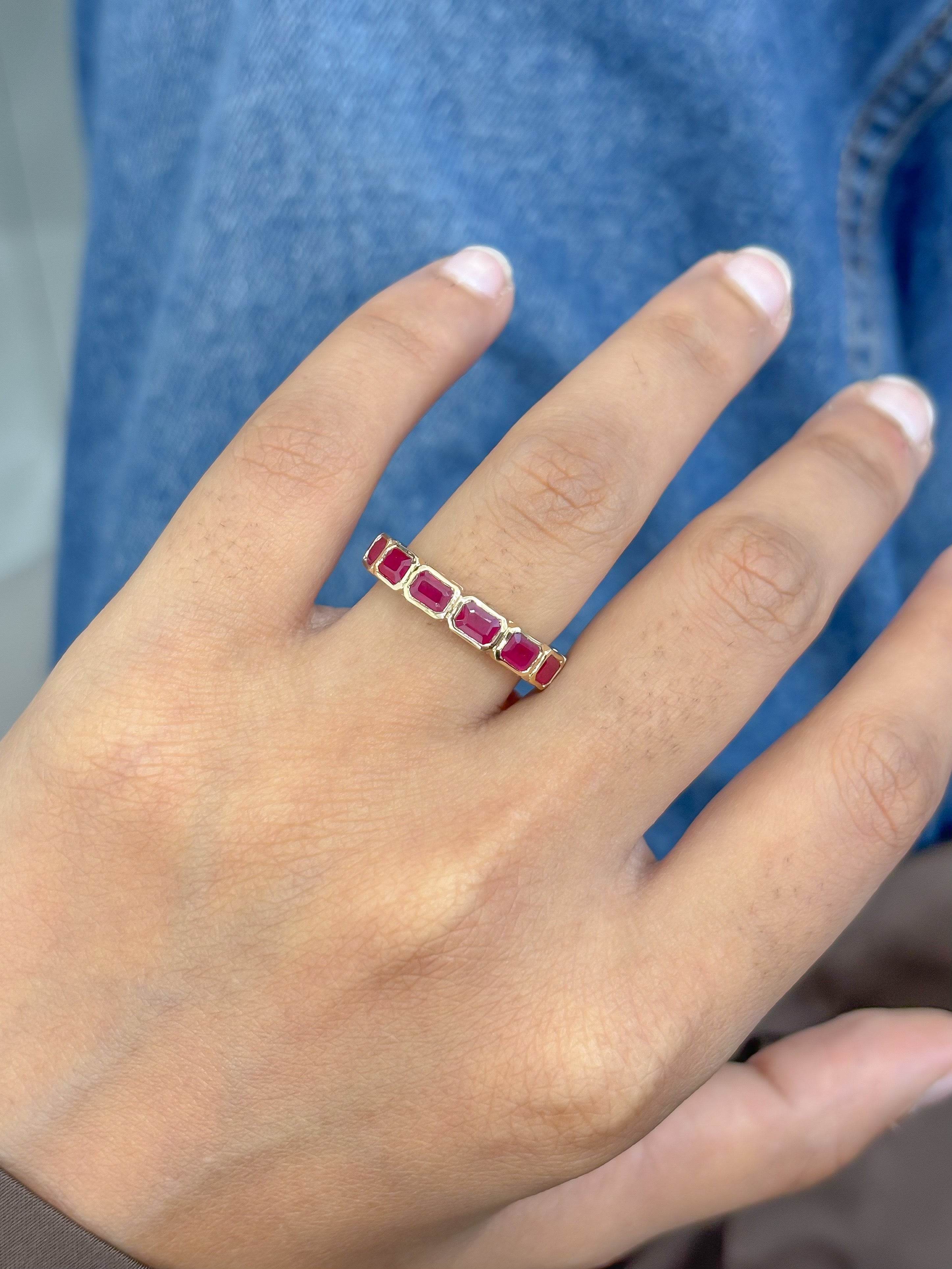 JPRG-5156/12342 Ruby Ring | 14K