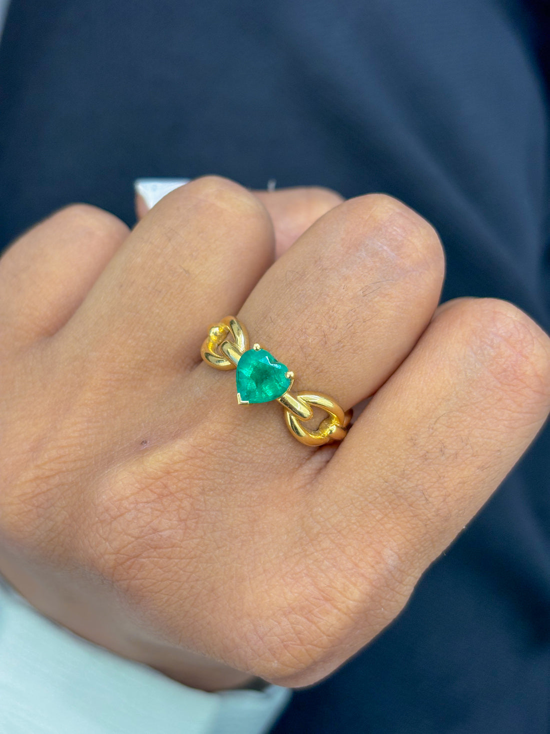 JPRG-519/1571 Emerald Ring | 18K