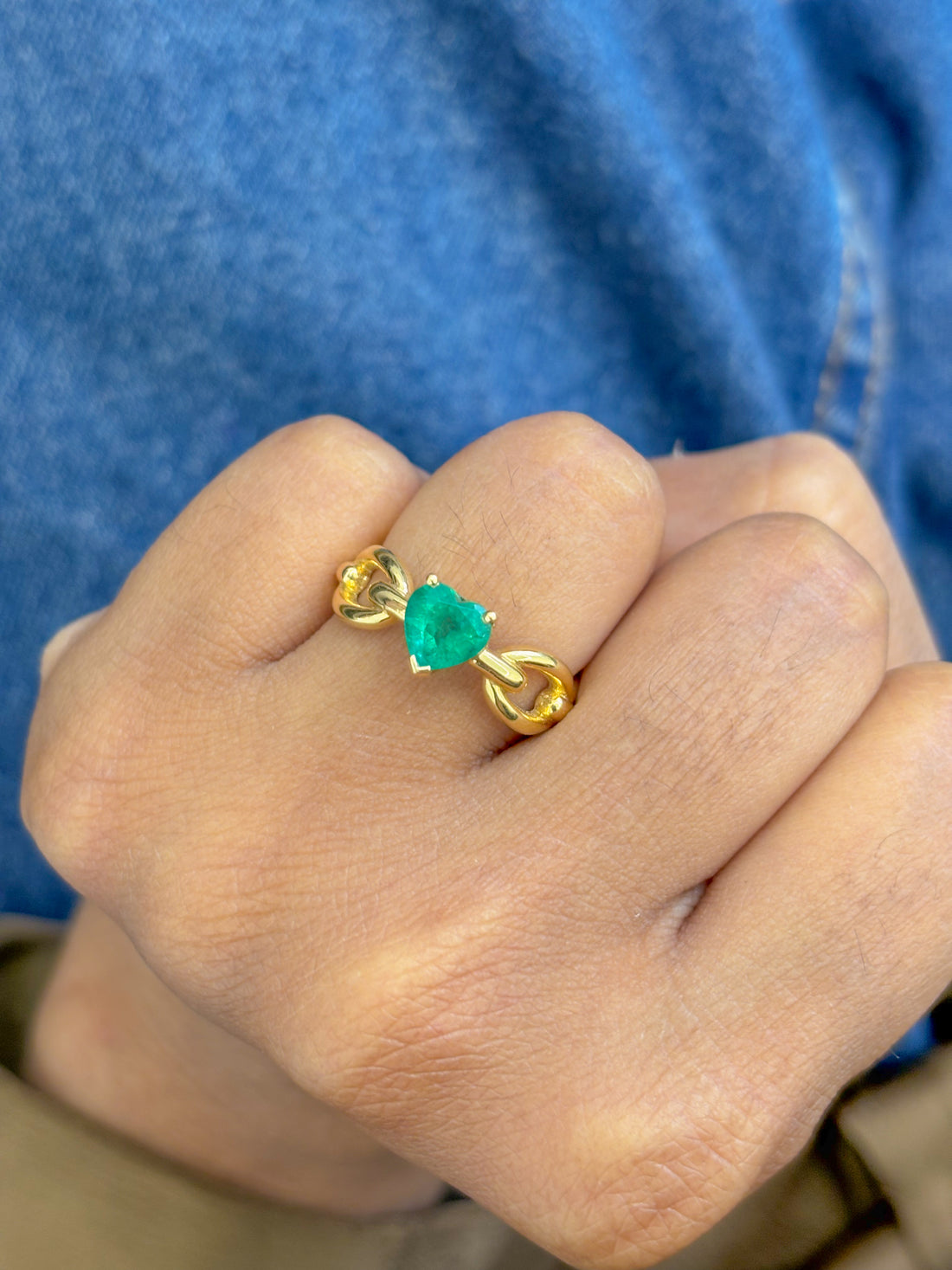 JPRG-519/1571 Emerald Ring | 18K