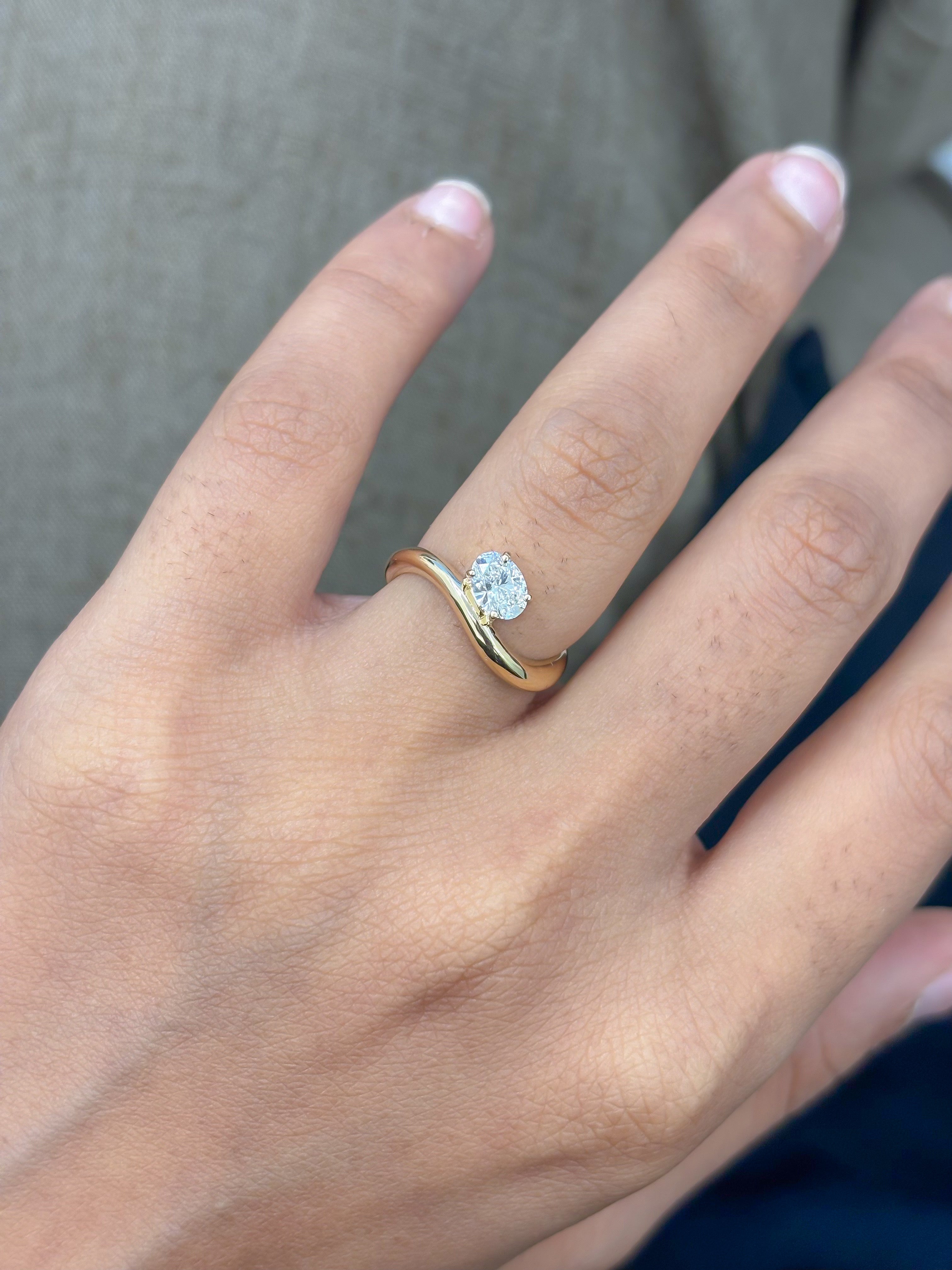JPRG-5191/12415 Lab Grown Diamond Ring | 14K