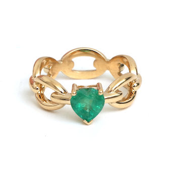 JPRG-519/1571 Emerald Ring | 18K
