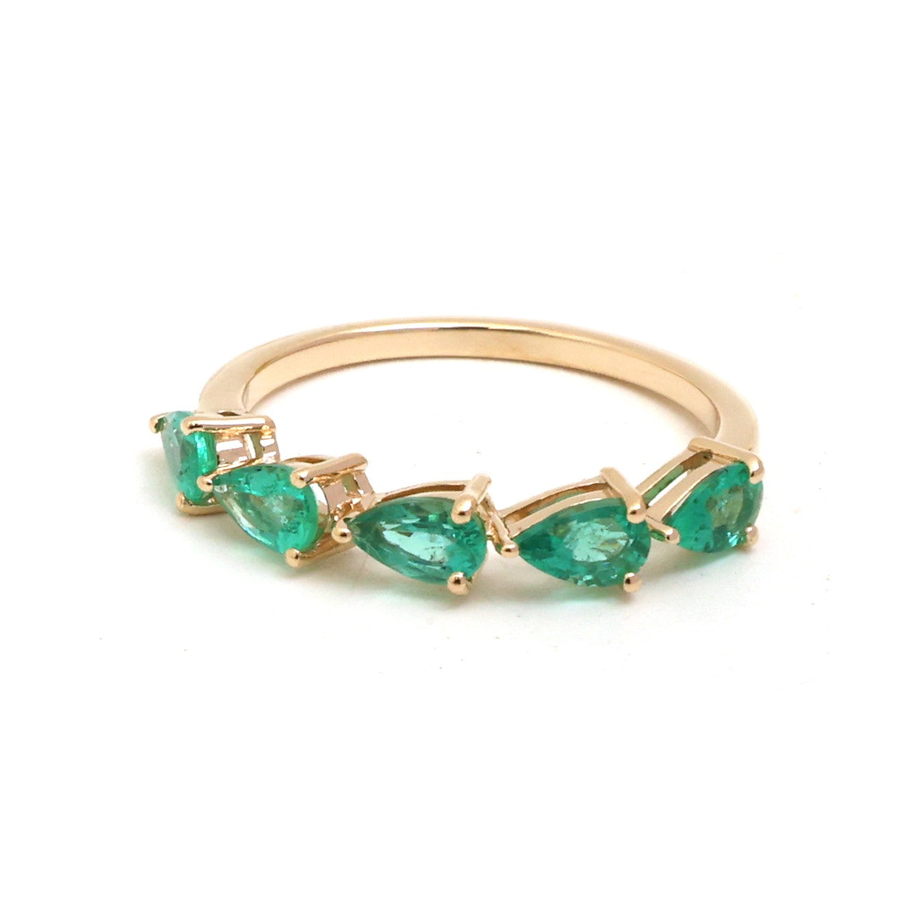 JPRG-5211/12444 Emerald Ring | 14K