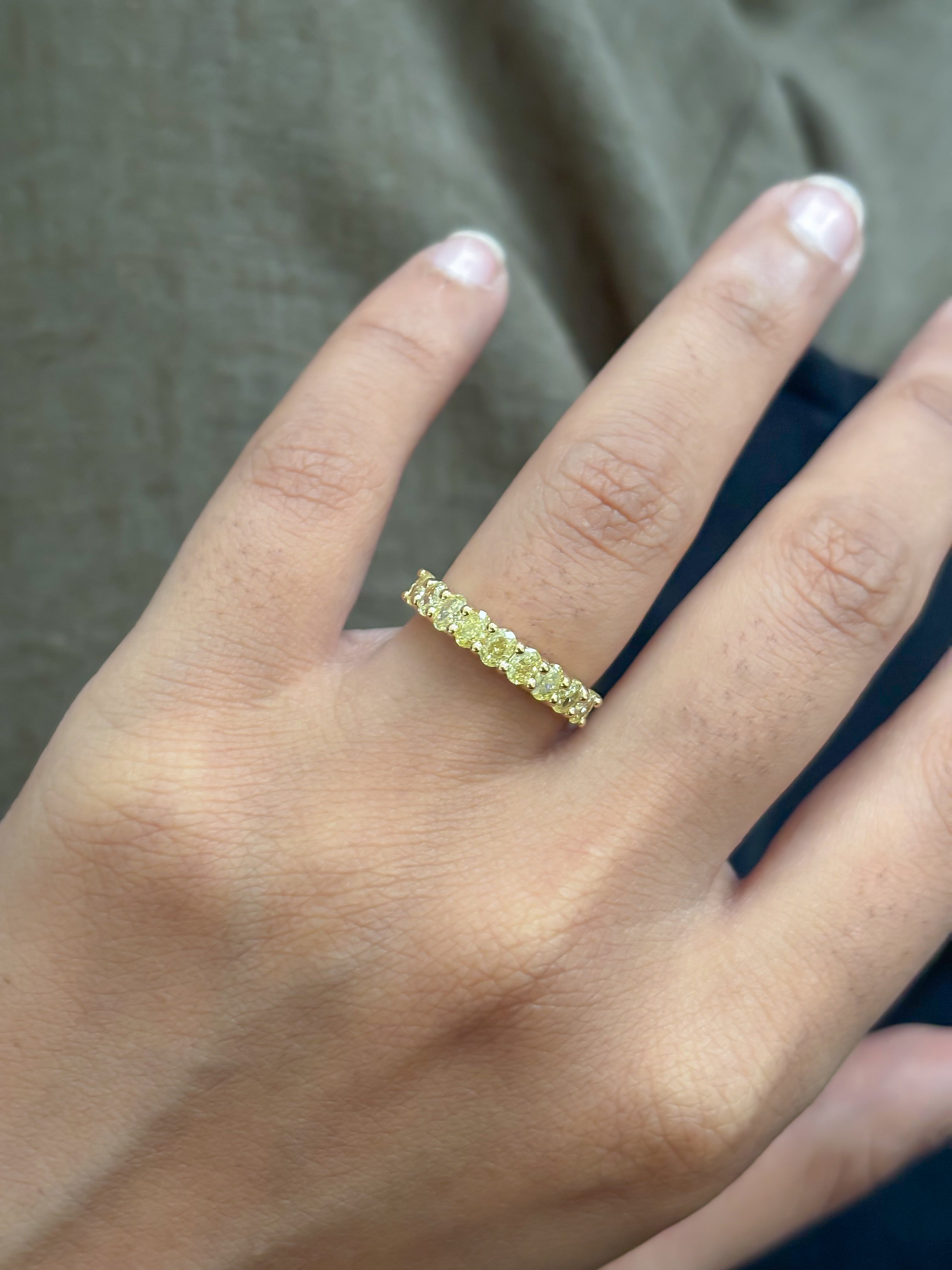 JPRG-5218/12451 Yellow Diamond Ring | 18K