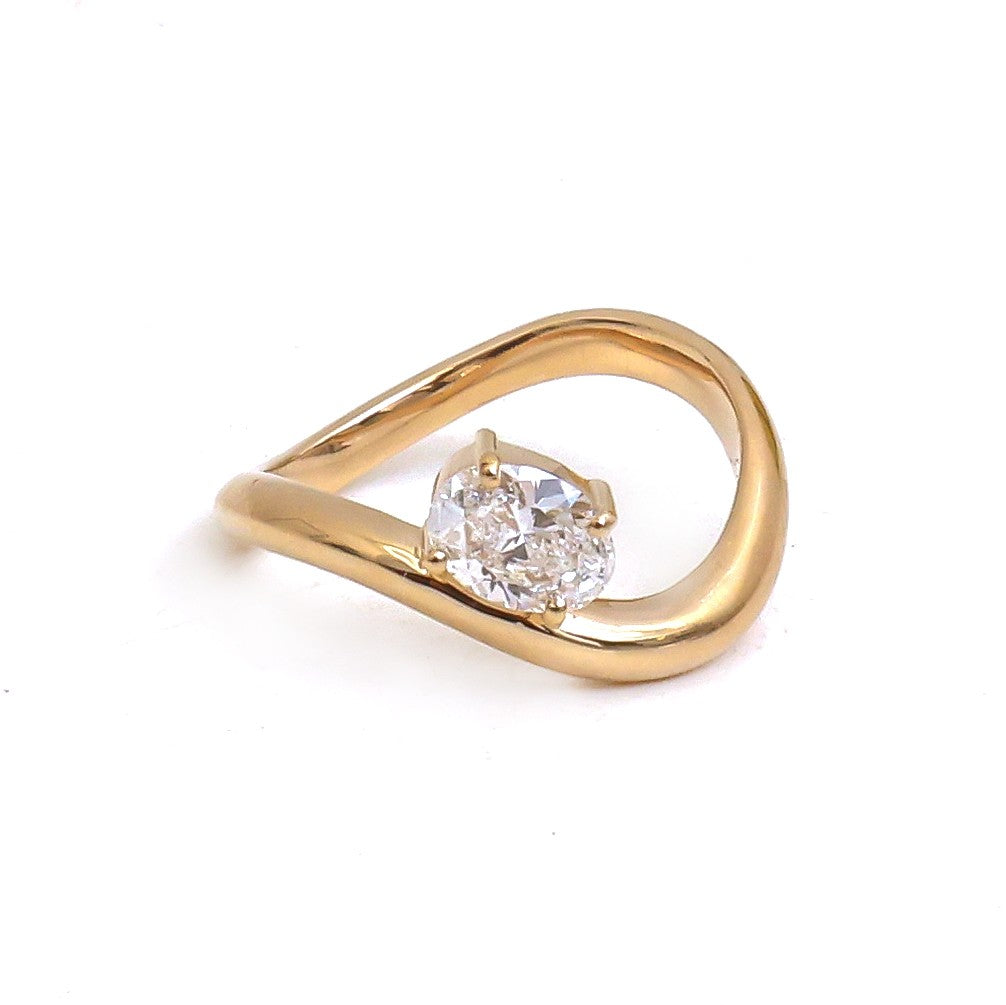 JPRG-5225/12458 Lab Grown Diamond Ring | 14K