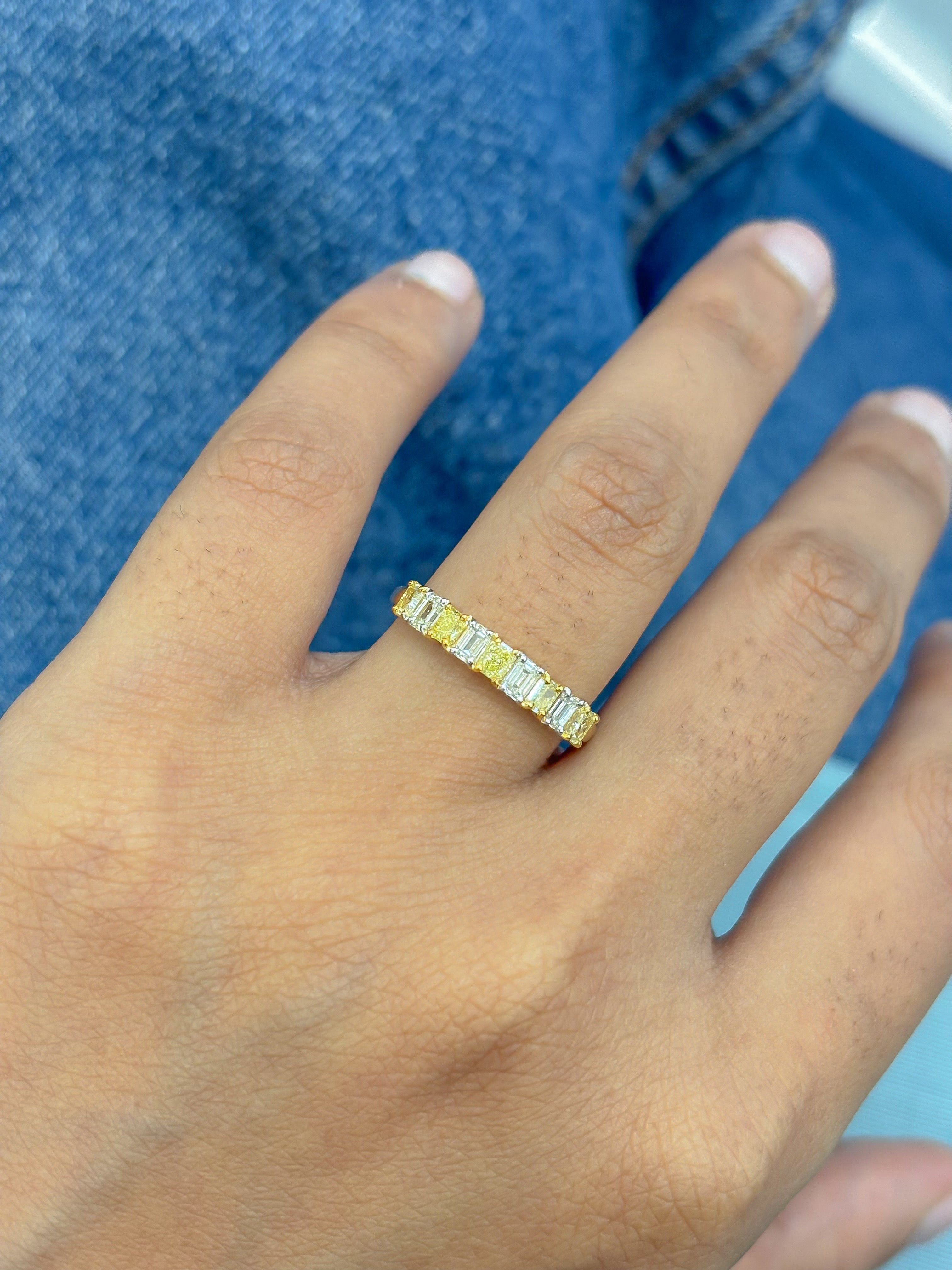 JPRG-5238/12489 Diamond Yellow Diamond Ring | 18K