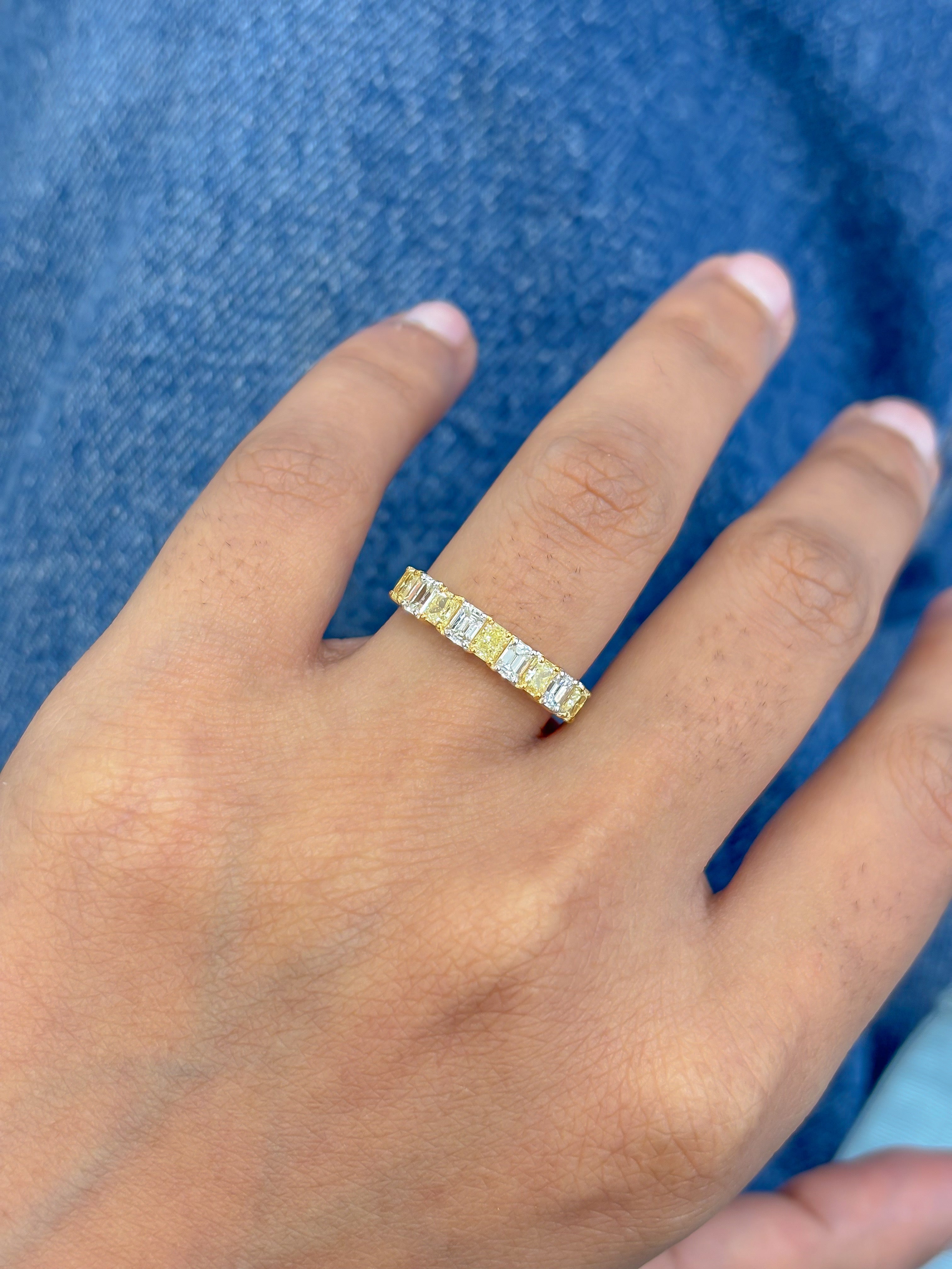 JPRG-5239/12490 Diamond Yellow Diamond Ring | 18K