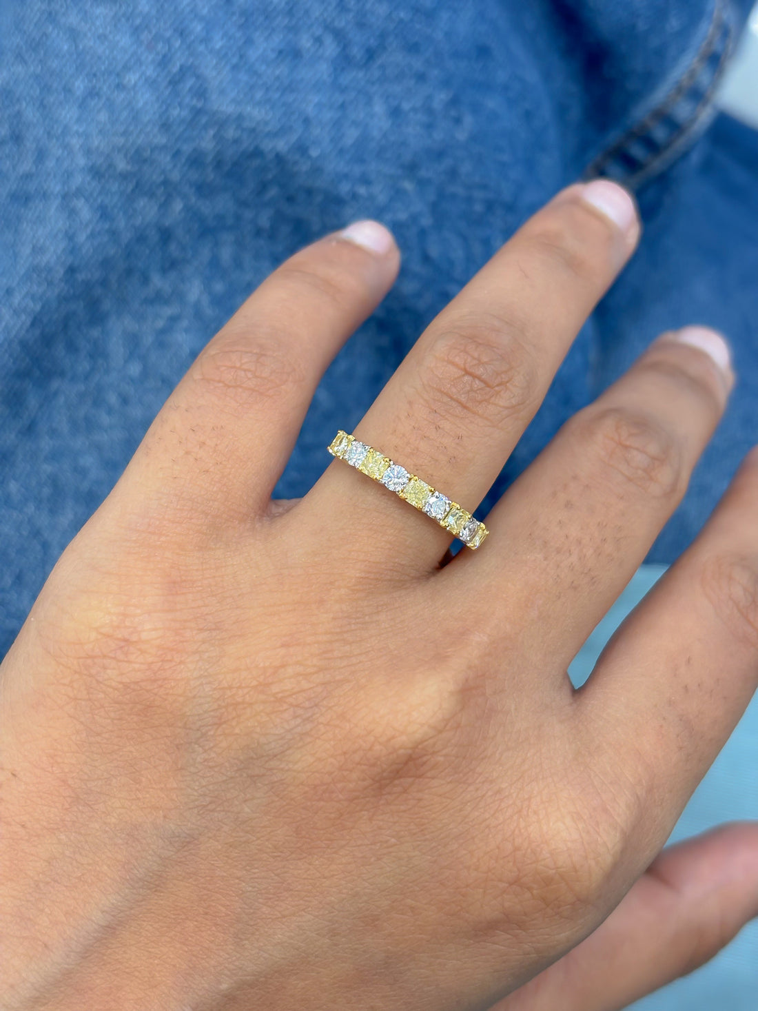 JPRG-5240/12491 Diamond Yellow Diamond Ring | 18K