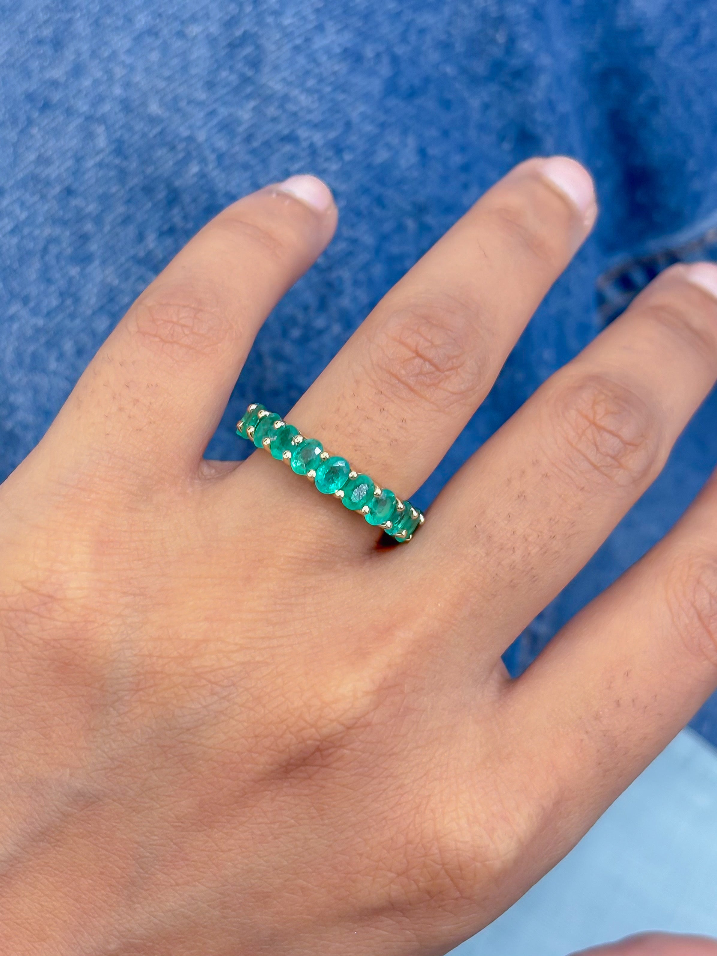 JPRG-5244/12505 Emerald Ring | 14K