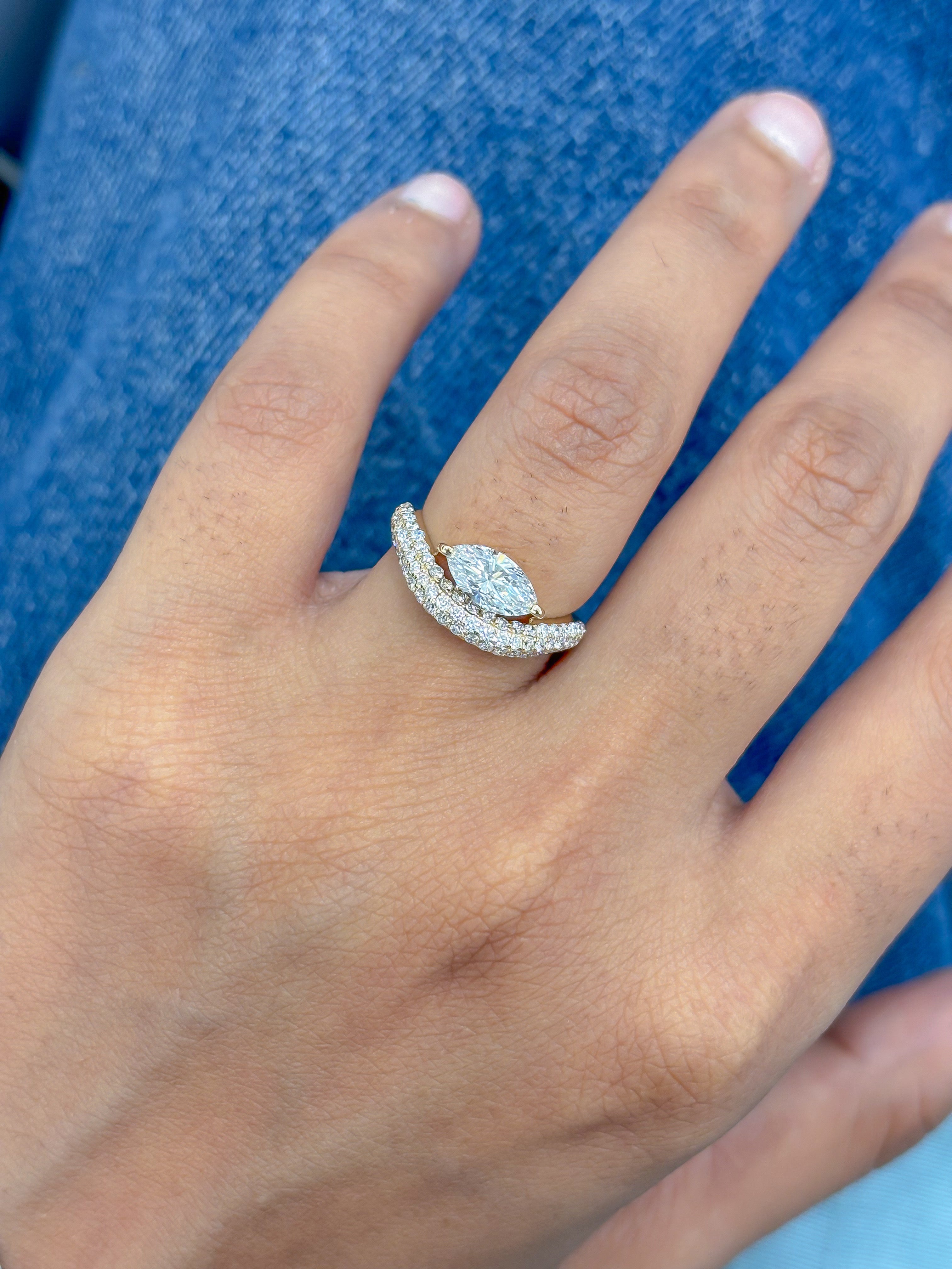JPRG-5245/12506 Lab Grown Diamond Ring | 14K