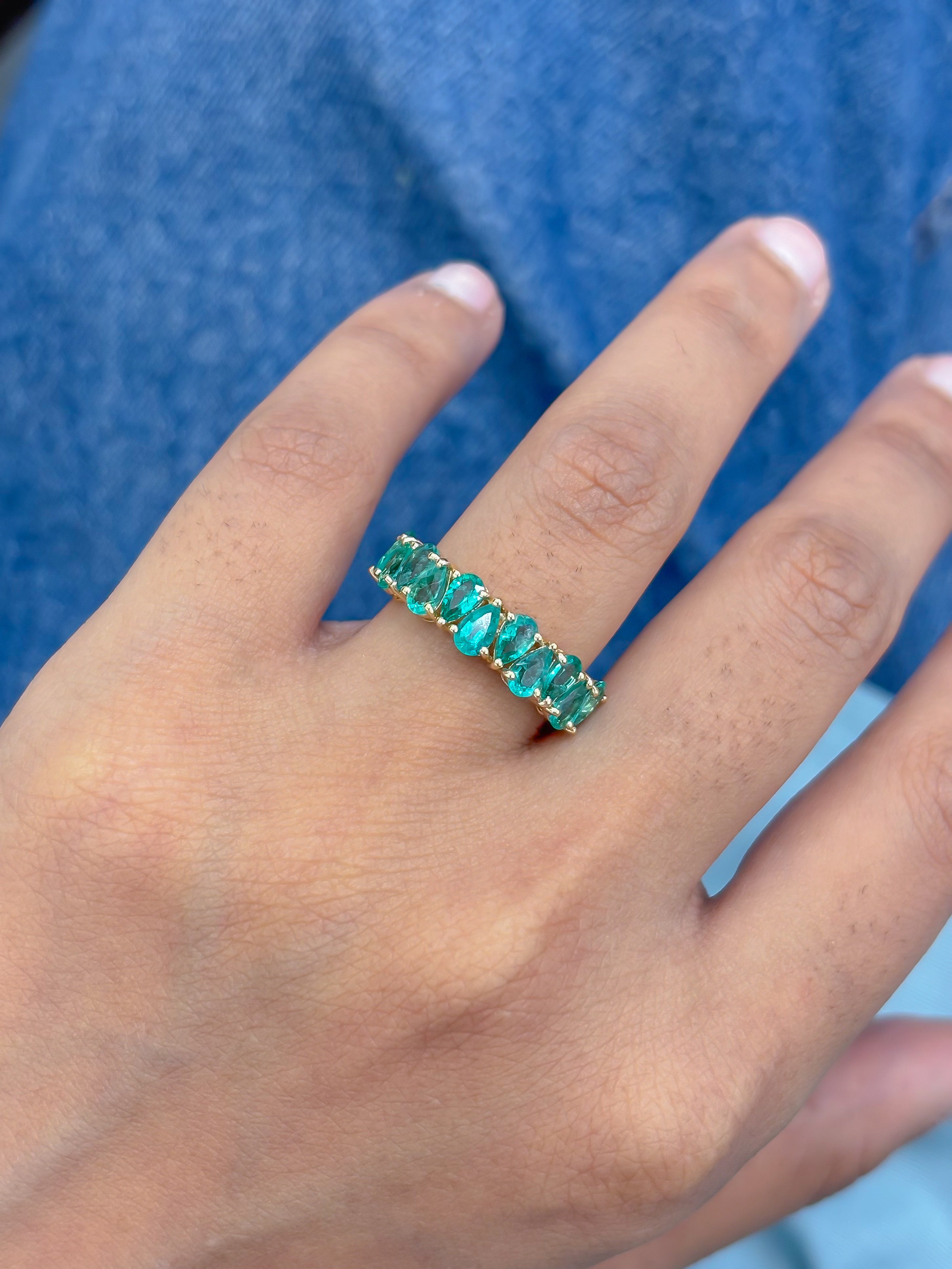 JPRG-5246/12507 Emerald Ring | 18K